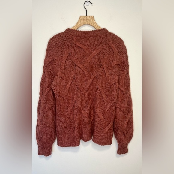 Madewell Cable ashmont cardigan sweater , sz small - Picture 8 of 9